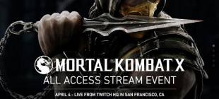 Mortal Kombat X All Access Stream Event